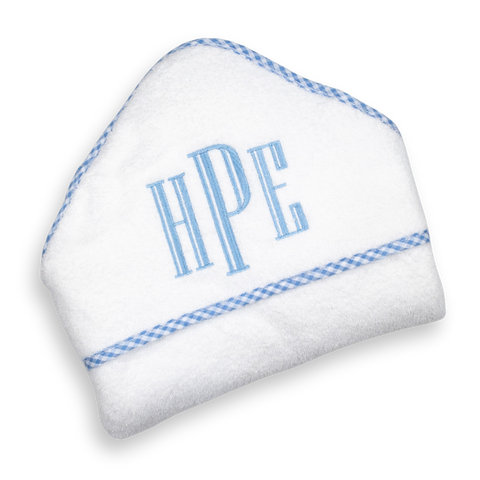 Monogrammed Baby Hooded Terrycloth Towel