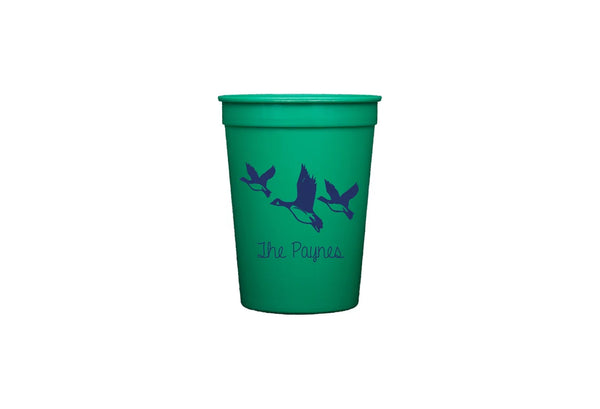 Duck Personalized Plastic Cups