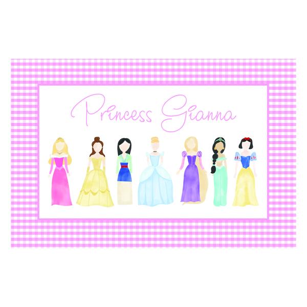 Girls Personalized Princess Bowl