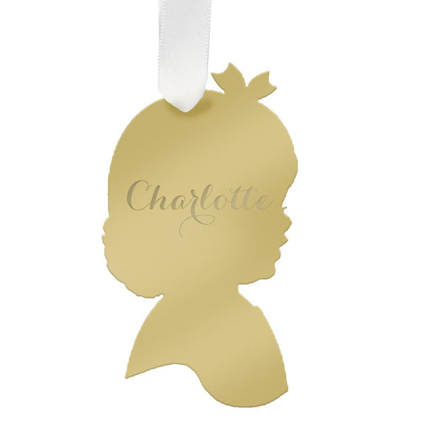 Child Silhouette Ornament
