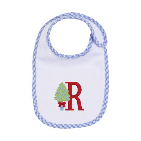 Personalized with Monogram or Name christmas bib 2