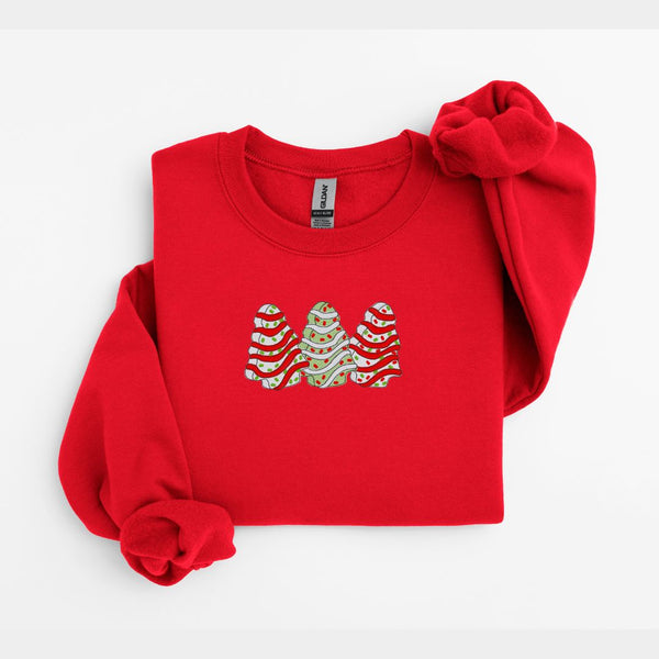 Youth Christmas Tree Cake Pullover