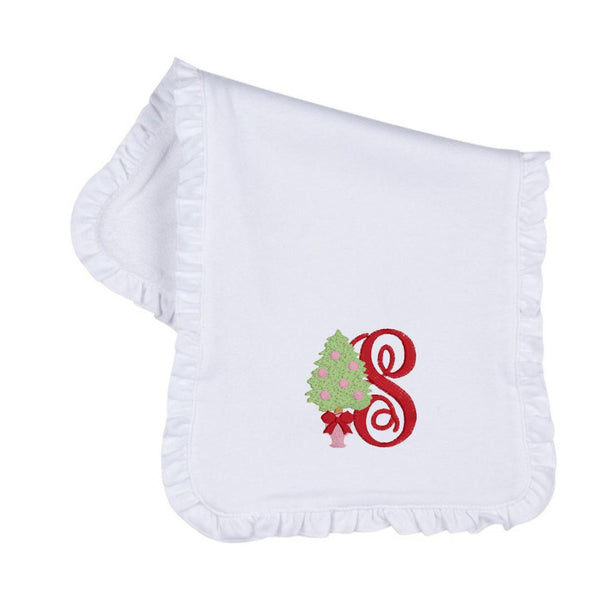 Personalized with Monogram or Name christmas bib 1