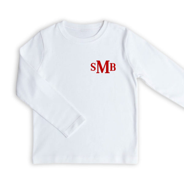 Boys Monogrammed Shirt