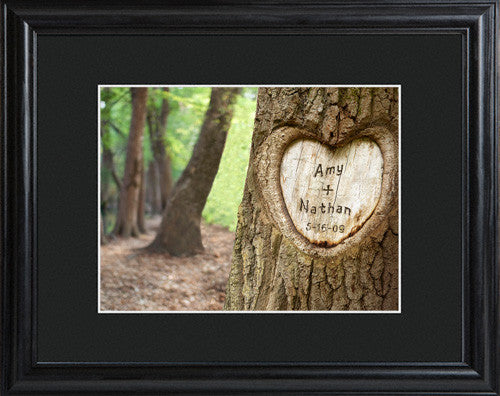 Tree of Love Print with Wood Frame