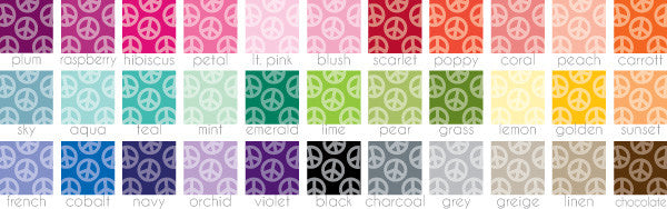 Design Your Own Luggage Tag Peace