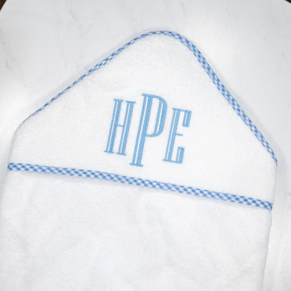 Monogrammed Baby Hooded Terrycloth Towel