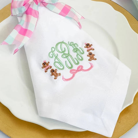 Christmas Gingerbread Napkins