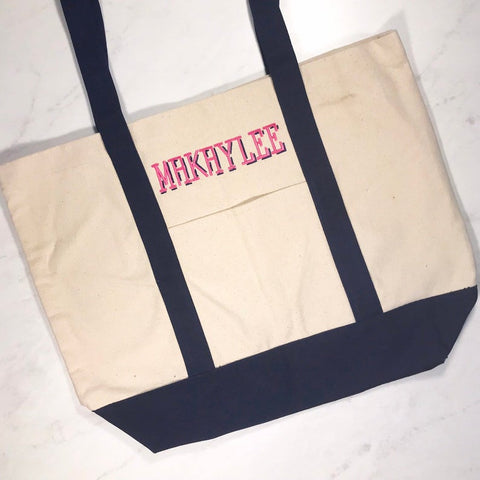 Canvas Personalized Bag