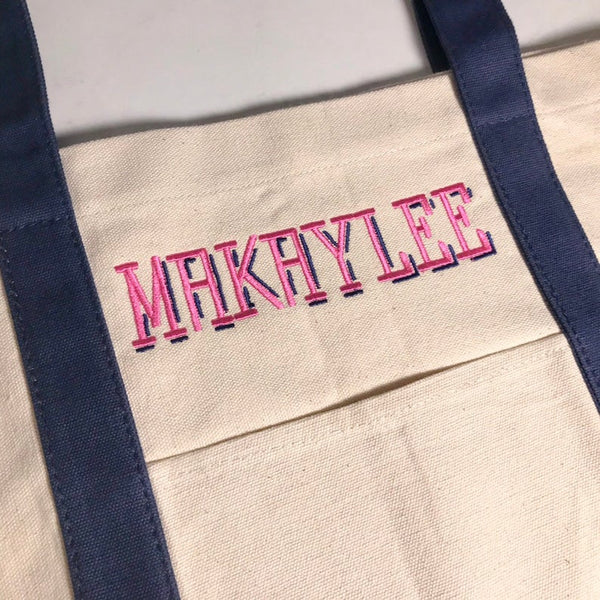 Canvas Personalized Bag