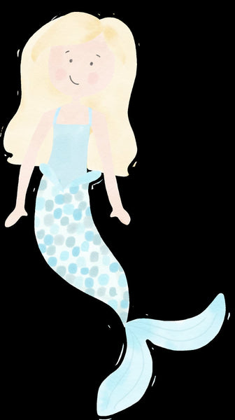 Mermaid Aqua Tail Plate