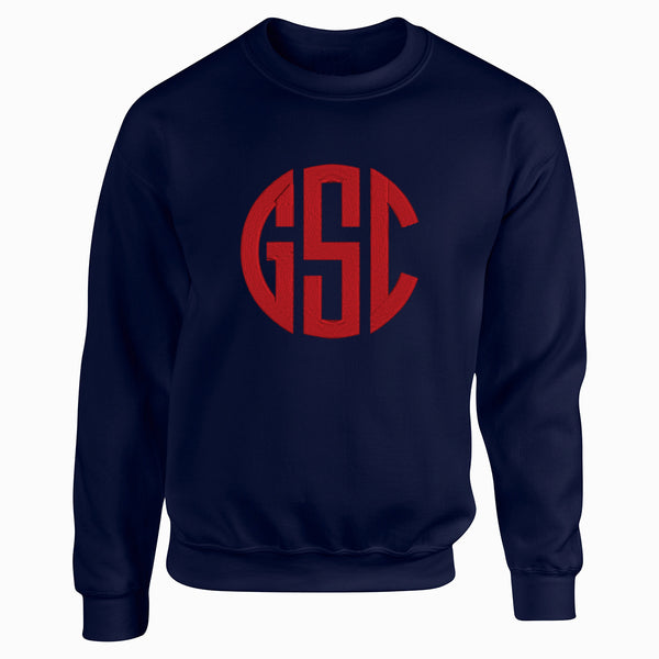 Pullover with Large Monogram