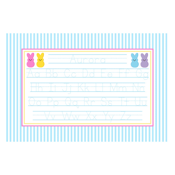 "God Love's His Peeps" Easter Reversible Placemat