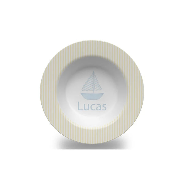 Personalized Sailboat Plate